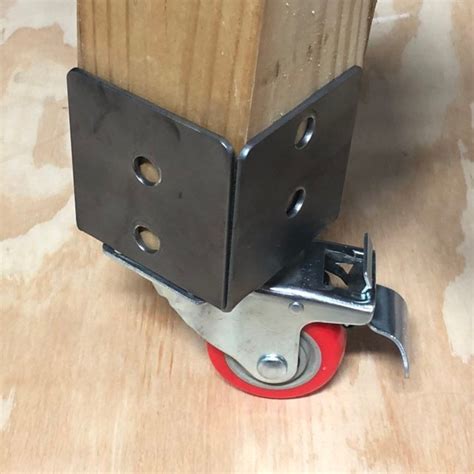 metal angle brackets for casters capacity|bracket casters for sale.